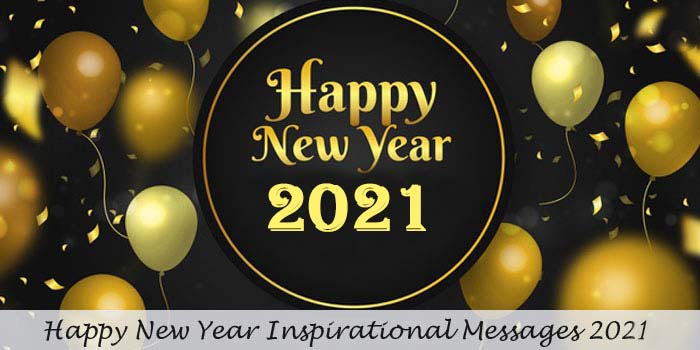 Happy new year inspirational messages