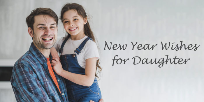 New year wishes for daughter