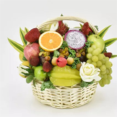 Exotic Fruits Basket Small : New Arrivals Gifts delivery in Dubai