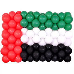 National Day Balloons 100 Pcs - National Day Gifts UAE