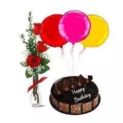 Birthday Surprise Collection - Flowers and Cake Delivery UAE 