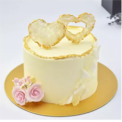 Affairs of Hearts Celebration Chocolate Cake : Anniversary Cakes UAE