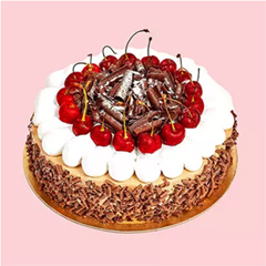 Four Portion Blackforest Cake : Anniversary Cakes UAE
