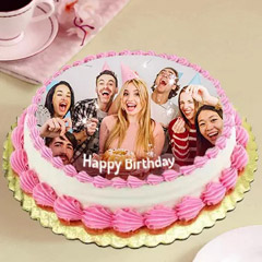 Delicious Birthday Photo Cake - Personalised Photo Frames