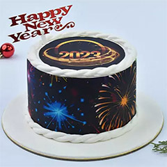 2023 New Year Celebration Cake - New Year Gifts