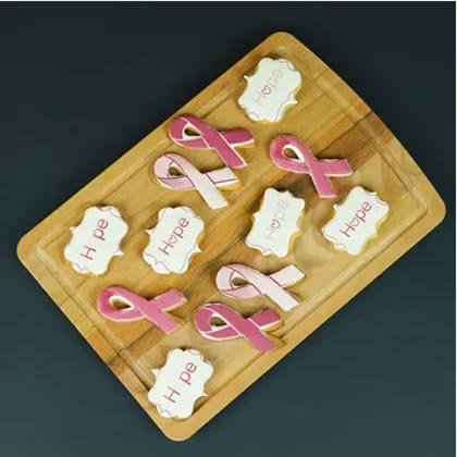 Breast Cancer Awareness Cookies