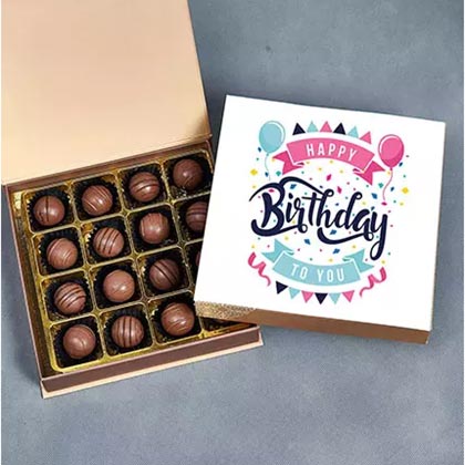 Birthday Wishes Chocolate Box