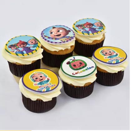 Cocomelon Cupcakes
