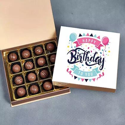 Birthday Wishes Chocolate Box