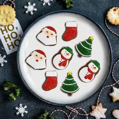 Jolly Christmas Cookies 8pcs