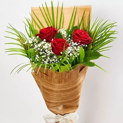 Magnificent Red Rose Bouquet