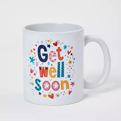 Get Well Soon Cushion N Mug Combo
