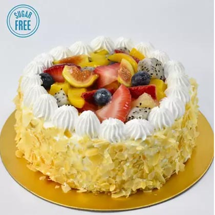 Sugar Free Fruit Cake Half Kg