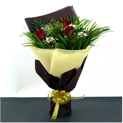 Magnificent Red Rose Bouquet Standard