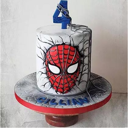 Designer Cake Spiderman theme