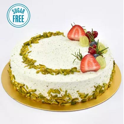 Sugar Free Pistachio Cake 4 Portion