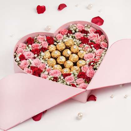 Roses and Chocolates For My Sweet Valentine