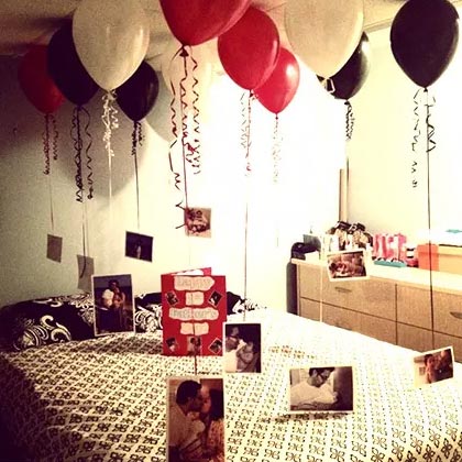 Personalised Helium Balloon Decor