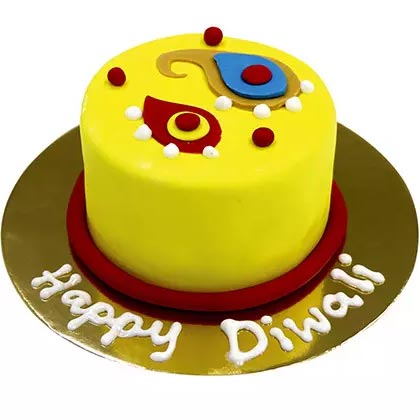 Special Diwali Chocolate Mono Cake