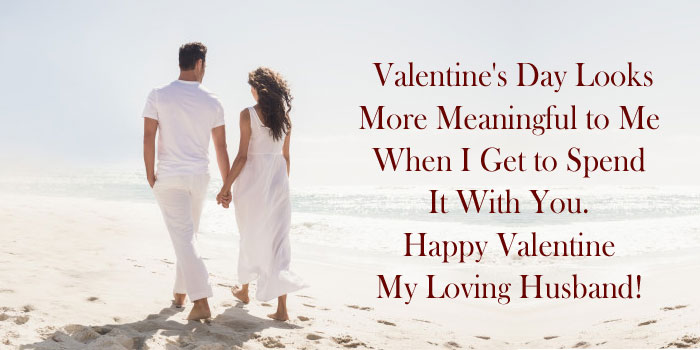 Valentine day messages for husband